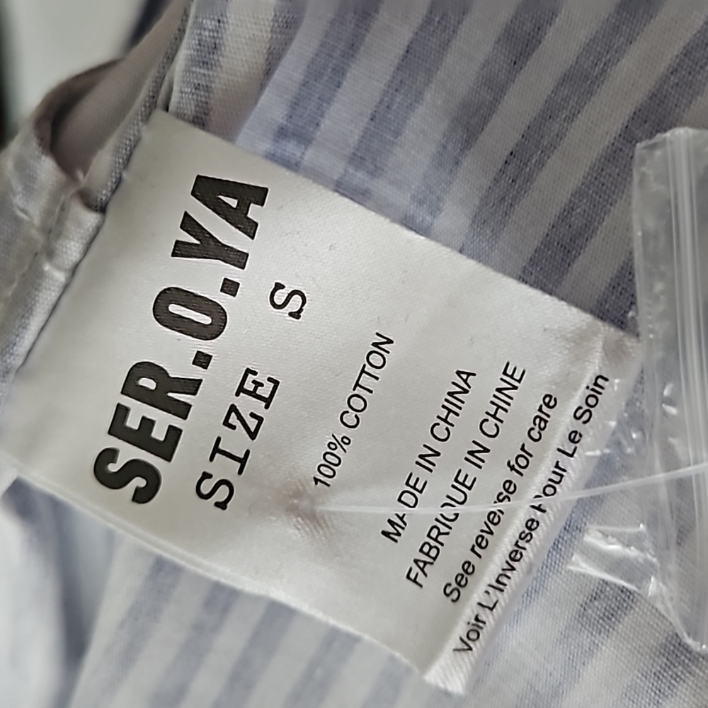 HEFLEY OVERSIZED COATED SHIRT DRESSSER.O.YA - Picture 8 of 8